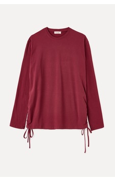 Mudo Kadın Kadın Bordo Beli Büzgülü Oversize Uzun Kollu T-shirt 1264496 Mudo Kadın Kadın Bordo Beli Büzgülü Oversize Uzun Kollu T-shirt 1264496