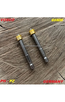 Vsc Ph2 Stoplu Vida Sıkma Ucu Mıknatıslı Yıldız Bits Uç Pz2 Yıldız Uç 65mm Matkap Ucu