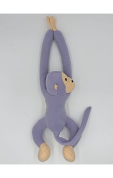 Süs Peluş Maskot Maymun Lila