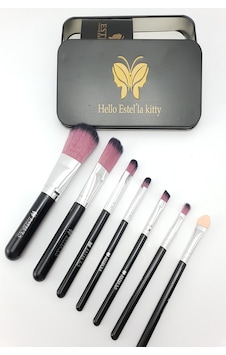 Estella Siyah Cosmetichane 7li Makyaj Fırçası FZ-03033 Estella Siyah Cosmetichane 7li Makyaj Fırçası FZ-03033