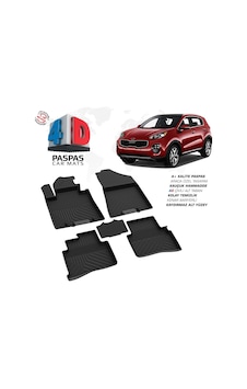 Kia Sportage 4d Araca Özel Havuzlu Kauçuk Paspas 2016-2021