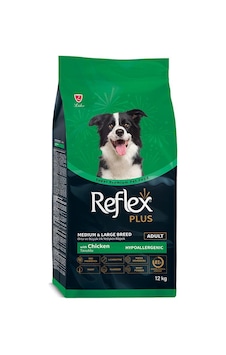 Reflex Plus Orta Ve Büyük Irk Tavuklu Yetişkin Köpek Maması 12 Kg Reflex Plus Orta Ve Büyük Irk Tavuklu Yetişkin Köpek Maması 12 Kg