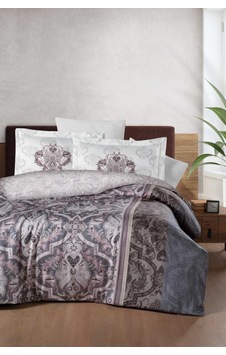 Baskılı Saten Çift Kişilik Nevresim Takımı Marbella Baskılı Saten Çift Kişilik Nevresim Takımı Marbella