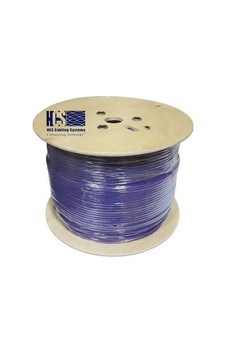 Hcs Cat 6 Halogen Free U/utp Lsoh 500m Kablo 23awg Mor Hcs Cat 6 Halogen Free U/utp Lsoh 500m Kablo 23awg Mor