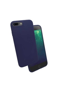Apple Uyumlu iPhone 8 Plus Kılıf Zore Silk Silikon Lacivert Apple Uyumlu iPhone 8 Plus Kılıf Zore Silk Silikon Lacivert