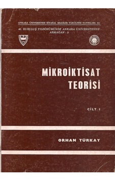Mikroiktisat Teorisi Cilt 1 Mikroiktisat Teorisi Cilt 1