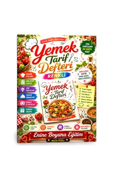 Renkli Yemek Tarif Defteri Çok Renkli Renkli Yemek Tarif Defteri Çok Renkli