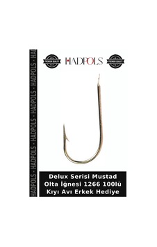 Delux Serisi Mustad Olta İğnesi 1266 100lü Kıyı Avı Erkek Hediye No:6 Delux Serisi Mustad Olta İğnesi 1266 100lü Kıyı Avı Erkek Hediye No:6