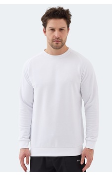 Slazenger Nadav Beyaz Erkek Sweatshirt