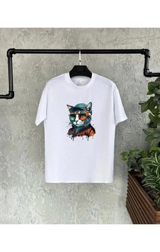 Wear Vexel Unisex Çocuk Baskılı T-shirt - Beyaz Çok Renkli Wear Vexel Unisex Çocuk Baskılı T-shirt - Beyaz Çok Renkli