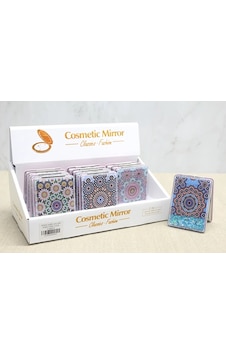 Mandala Desenli Hareketli Sulu El Aynası Alk4585 Mandala Desenli Hareketli Sulu El Aynası Alk4585