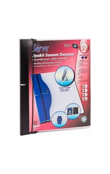 Serve Sv-6860 60 Yaprak Siyah Ayaklı Sunum Dosyası Serve Sv-6860 60 Yaprak Siyah Ayaklı Sunum Dosyası