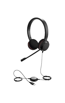 Jabra Evolve 20 Duo USB NC MS Kablolu Kulak Üstü Kulaklık Jabra Evolve 20 Duo USB NC MS Kablolu Kulak Üstü Kulaklık