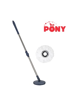 Pony Otomatik Temizlik Setlerine Uyumlu Sap + Mop Pony Otomatik Temizlik Setlerine Uyumlu Sap + Mop