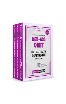 Pegem 2026 Öabt Meb-ags Lise Matematik Öğretmenliği Konu Anlatımlı Modüler Set Pegem Akademi Yayınları Pegem 2026 Öabt Meb-ags Lise Matematik Öğretmenliği Konu Anlatımlı Modüler Set Pegem Akademi Yayınları