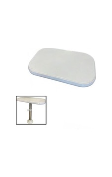 Shuıvan Sert Plastik Masa Tablası 43x69cm - Beyaz-1863 Shuıvan Sert Plastik Masa Tablası 43x69cm - Beyaz-1863