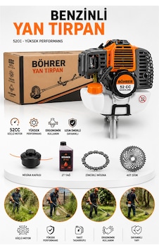 Böhrer Ba011360 Yan Tipi Pro Tırpan Çim Biçme Böhrer Ba011360 Yan Tipi Pro Tırpan Çim Biçme
