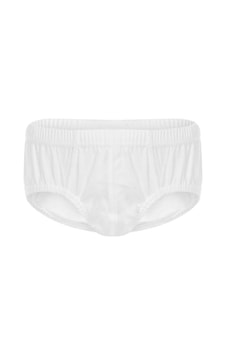Güryıldız 12 Adet Mevsim Erkek Çocuk Penye Slip Külot Beyaz 38601 001