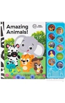 Baby Einstein: Amazing Animals 10-button Sound Book Ciltli Pı Kids Baby Einstein: Amazing Animals 10-button Sound Book Ciltli Pı Kids