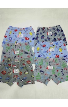 Ceylanoğlu 6'lı Paket Erkek Çocuk Desenli Boxer 001 Ceylanoğlu 6'lı Paket Erkek Çocuk Desenli Boxer 001