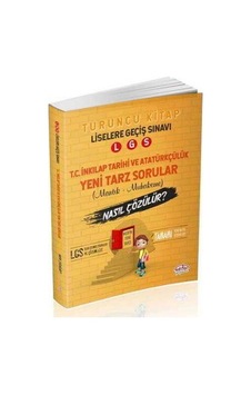 LGS İnkılap Tarihi Mantık Muhakeme TURUNCU Kitap - Editör YayınEV LGS İnkılap Tarihi Mantık Muhakeme TURUNCU Kitap - Editör YayınEV