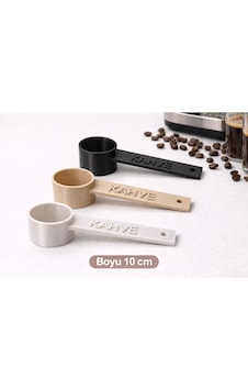 Kahve Yazılı Kahve Ölçü Kaşığı 3 Adet Espresso & Filtre Kahve Set-renk Seçenekli Krem-siyah-beyaz Kahve Yazılı Kahve Ölçü Kaşığı 3 Adet Espresso & Filtre Kahve Set-renk Seçenekli Krem-siyah-beyaz