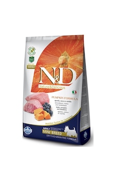 N&D Bal Kabaklı Kuzu Etli ve Yaban Mersinli Tahılsız Küçük Irk Yetişkin Köpek Maması 2.5 KG N&D Bal Kabaklı Kuzu Etli ve Yaban Mersinli Tahılsız Küçük Irk Yetişkin Köpek Maması 2.5 KG