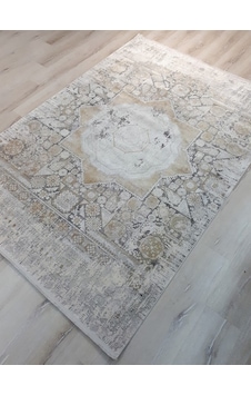 Tuğra Halı Memlük 1461 Gri Gold Salon Halısı 160X230 Cm Tuğra Halı Memlük 1461 Gri Gold Salon Halısı 160X230 Cm