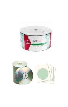 Boş Dvd-R 16X .4.7 Gb 20 Adet Ve 20 Adet Dvd Zarfı Boş Dvd-R 16X .4.7 Gb 20 Adet Ve 20 Adet Dvd Zarfı