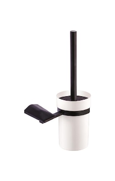 Penta Pnm4883 Nova Black Klozet Fırçası Seramik Beyaz Penta Pnm4883 Nova Black Klozet Fırçası Seramik Beyaz