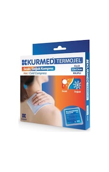 Kurtsan Medikal Kurmed Termojel Sıcak Soğuk Kompres 13cm X 13cm - Kılıflı Kurtsan Medikal Kurmed Termojel Sıcak Soğuk Kompres 13cm X 13cm - Kılıflı