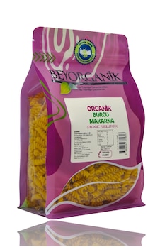 Organik Burgu Makarna 500gr AflaVe Pestisit Analizli