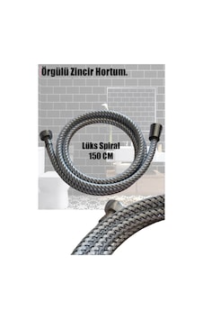More Home Meydancılar Klasspiral Örgülü 150cm Zincir Duş Hortumu More Home Meydancılar Klasspiral Örgülü 150cm Zincir Duş Hortumu