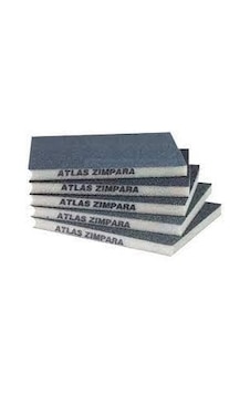 Atlas Sünger Zimpara - 2 Tarafli Yassi P120 - 20'Li