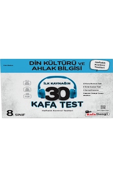 Kafadengi 8.sınıf Din Kültürü Kafa Soru Bankası Kafadengi 8.sınıf Din Kültürü Kafa Soru Bankası