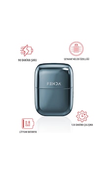 Fenda - Mini Shaver - Elekli Seyahat Boy Tıraş Makinesi 1,5 Saat Fenda - Mini Shaver - Elekli Seyahat Boy Tıraş Makinesi 1,5 Saat