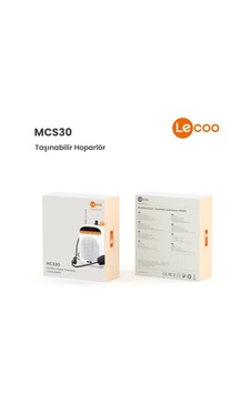 Lecoo Mcs30 Mikrofonlu Mp3 Ses Formatlı Taşınabilir Ses Amplifikatörü Beyaz Lecoo Mcs30 Mikrofonlu Mp3 Ses Formatlı Taşınabilir Ses Amplifikatörü Beyaz