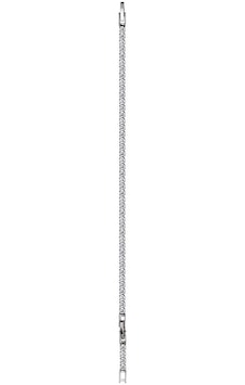 Merano Design 3 Mm Rhodium Su Yolu Bileklik Merano Design 3 Mm Rhodium Su Yolu Bileklik