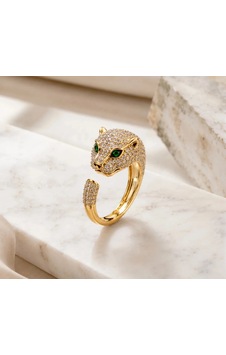 Tiger Gold Renk Ayarlanabilir Yüzük Tiger Gold Renk Ayarlanabilir Yüzük