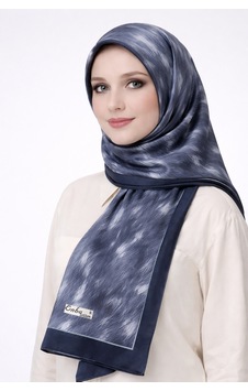 Mim Eşarp Enba Bambi Şal 75x190 Cm Lacivert Mim Eşarp Enba Bambi Şal 75x190 Cm Lacivert