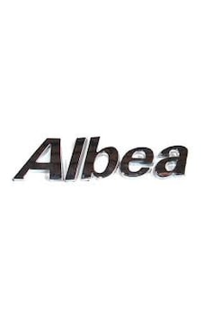 Bagaj - 542 - Yazı Fıat Albea - Spt-gld - Ayrık Tip-krome Bagaj - 542 - Yazı Fıat Albea - Spt-gld - Ayrık Tip-krome