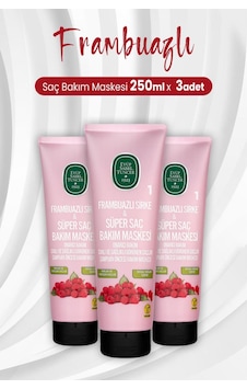 Eyüp Sabri Tuncer Frambuazlı Sirke Saç Maskesi 3 x 250 ML Eyüp Sabri Tuncer Frambuazlı Sirke Saç Maskesi 3 x 250 ML