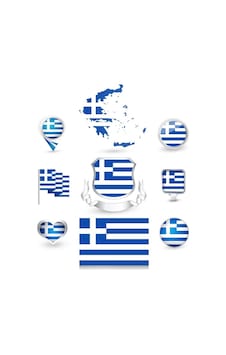 Yunanistan Sticker Set Yunanistan Sticker Set