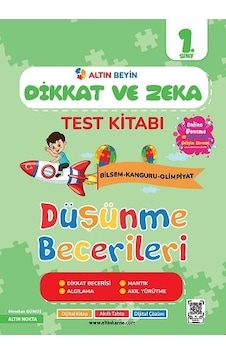 Altın Nokta 1. Sınıf Dikkat Ve Zeka Test Kitabı Altın Nokta 1. Sınıf Dikkat Ve Zeka Test Kitabı