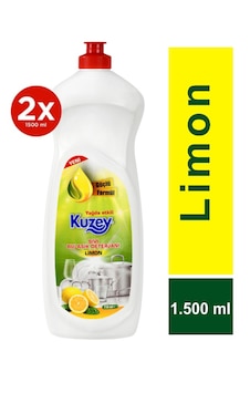 Kuzey Sıvı Bulaşık Deterjanı Limon 2'li 1.500 Lt Kuzey Sıvı Bulaşık Deterjanı Limon 2'li 1.500 Lt