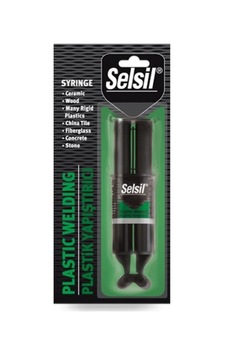 Selsil Enjektör Tip Plastik Yapıştırıcı 28 Gr Diğer Selsil Enjektör Tip Plastik Yapıştırıcı 28 Gr Diğer