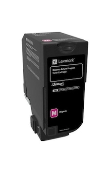 Lexmark 74C50M0 3.000 Sayfa Magenta Kırmızı Toner CS720-725 CX725 Lexmark 74C50M0 3.000 Sayfa Magenta Kırmızı Toner CS720-725 CX725