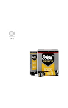 Selsil Genel Amaçlı Tüp Silikon 50 ml Şeffaf(CLZ)