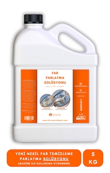 Far Parlatma Temizleme Solüsyonu 5 Kg Far Parlatma Temizleme Solüsyonu 5 Kg