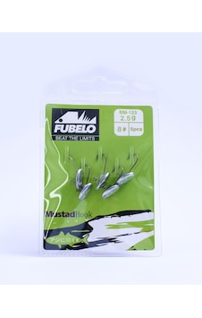Fubelo Flat Head Lrf Jighead 8 No İğne 2.5 Gr Fubelo Flat Head Lrf Jighead 8 No İğne 2.5 Gr